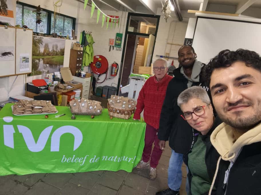 bollen actie klimaatburgemeester Hoogeveen _ IVN