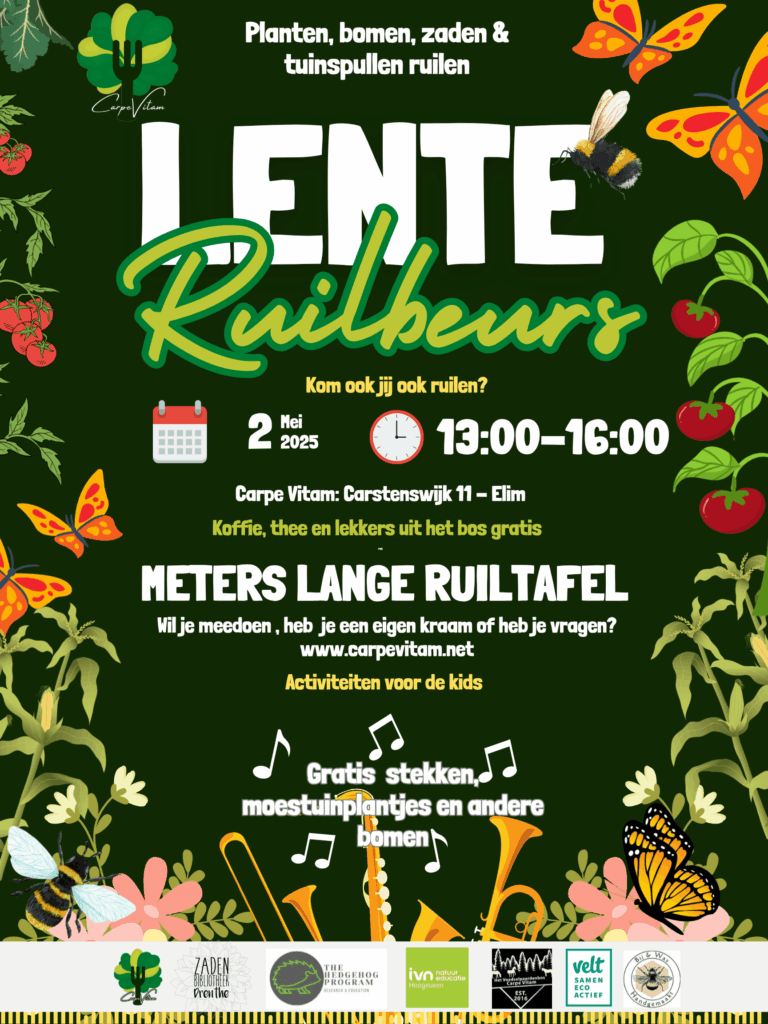2 mei 2026 planten ruilbeurs Elim Drenthe