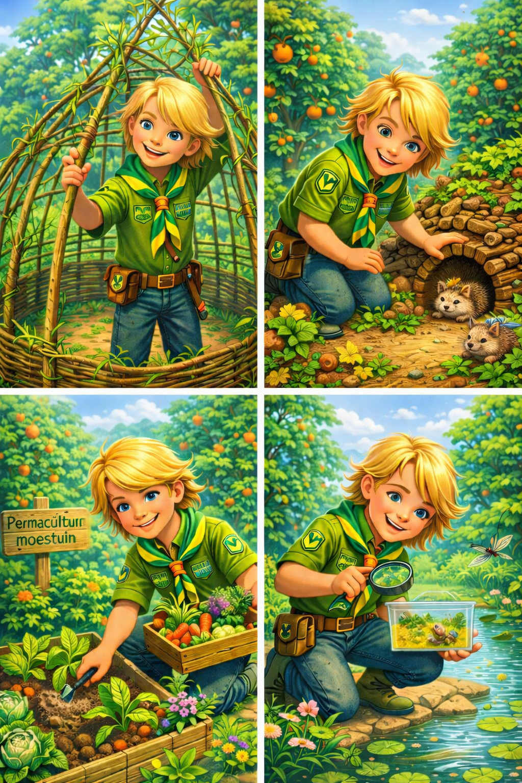 Jeugd voedselboswachter