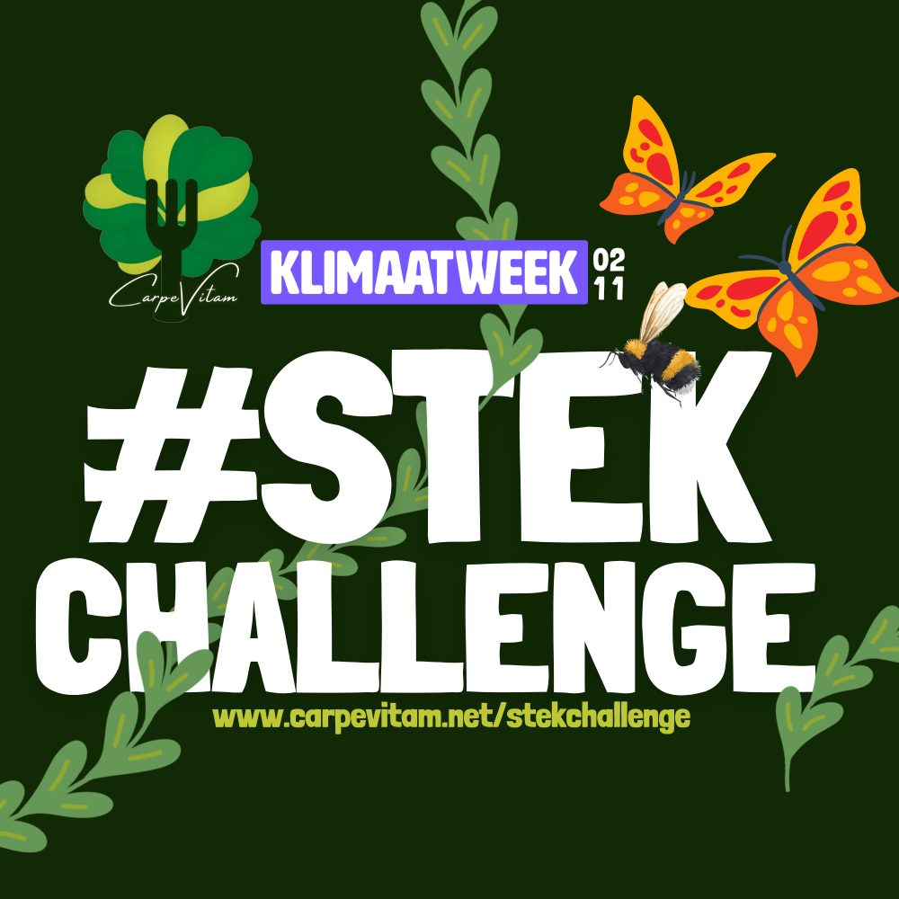 Poster #STEKchallenge, klimaatweek 2 november